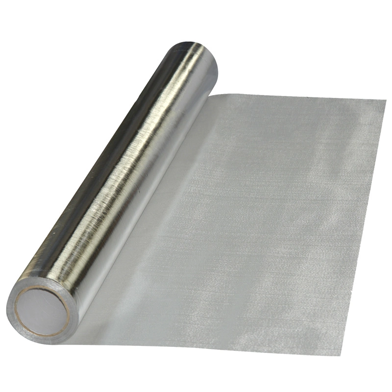 Protección de alta temperatura calor Reflective aluminio Foil E-Glass Fiberglass Cloth Malla de fibra de vidrio de alta calidad