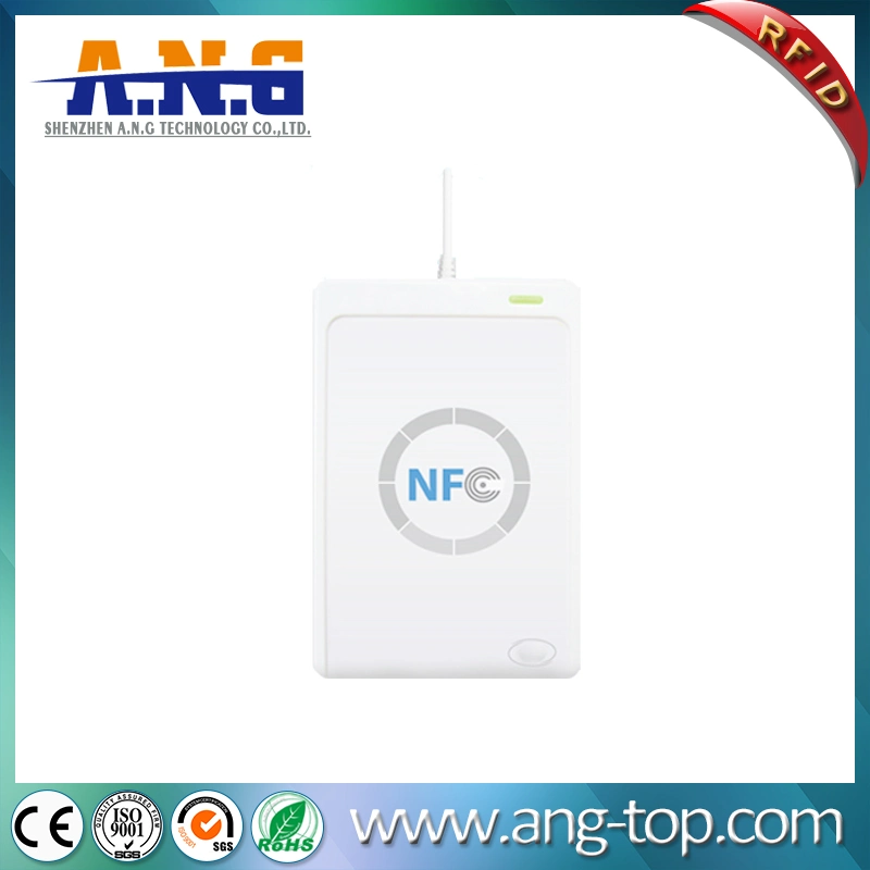 Portable 13.56MHz USB Lector RFID para IC Card