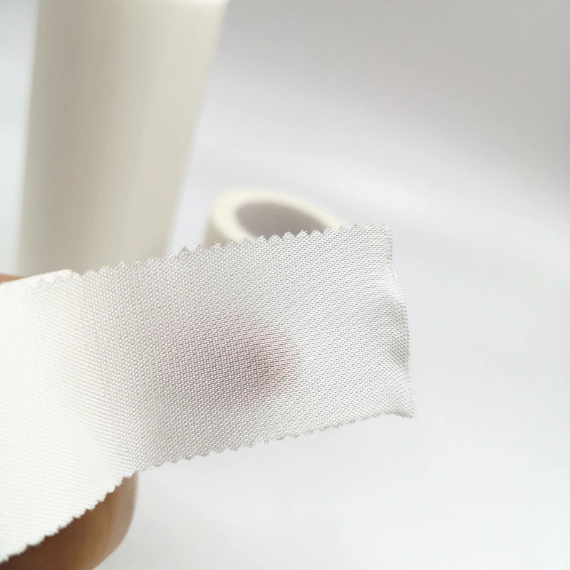 Medical Surgical Breathable Hypo Allergenic Silk Fabric Adhesive Tape