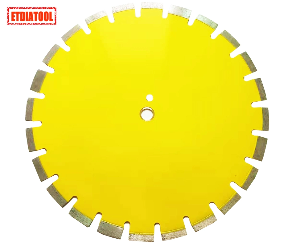 Fast Cutting Laser Welded Diamond Cutting Discs for Asphalt