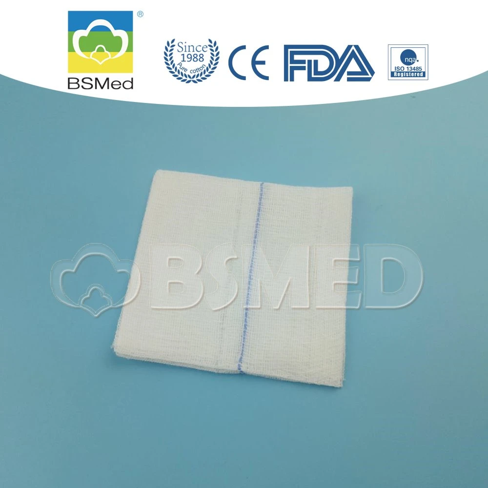 Customized Medical Disposables White Cotton Products Surgical Gauze Swab