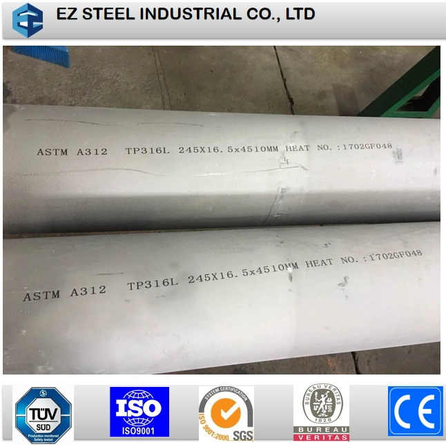 Boiler Water Pipe & Superheating Tube ASTM TP304/TP304L Stainless Steel Pipe