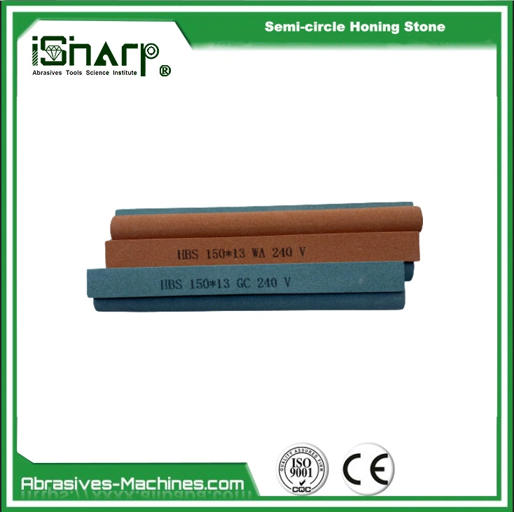 Chinese Factory Sharpening Stone Semi-Circle Polishing Stone for Engine Cylinder