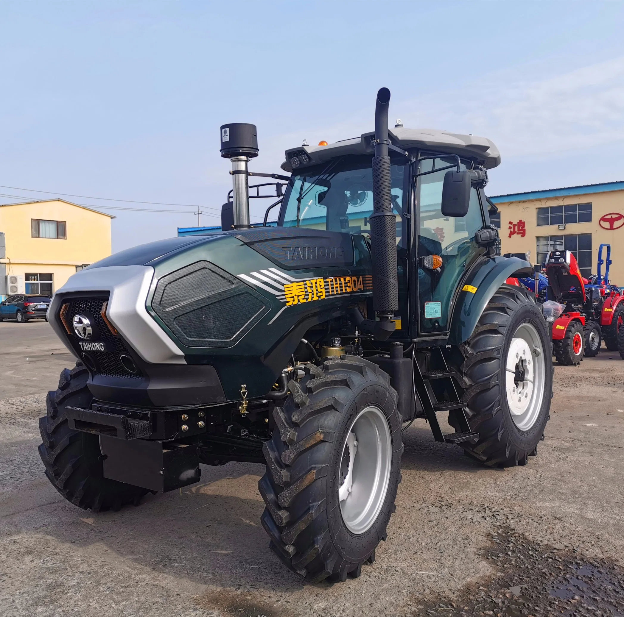 Maquinaria agrícola tractores agrícolas 130CV 4WD pesada Tractores Agrícolas