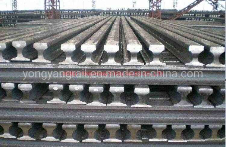 En Standard R260 R350ht 56e1 (BS113Lb) Steel Rail Railway