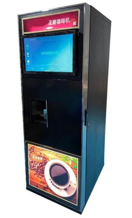 Le6 HC Bean to Cup Kaffee Verkaufsmaschine vollautomatisch Heiße und Eiswasser Kaffee Verkaufsmaschine