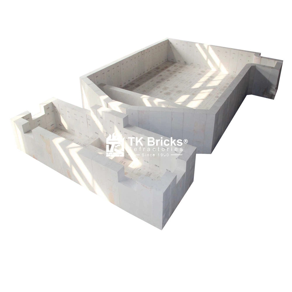 Fused Cast Azs Blocks Series Bricks for Glass Furnace