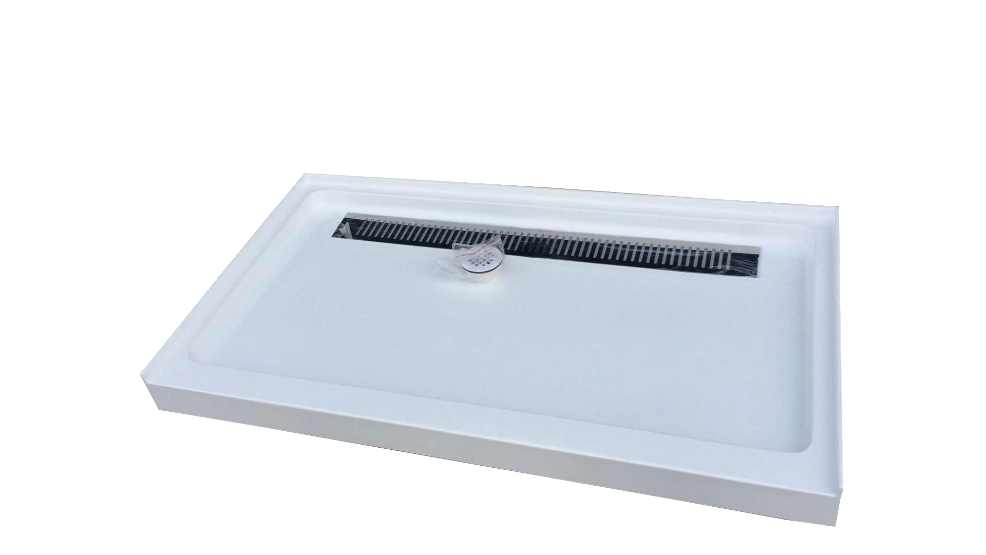 Linear Trench Drain Shower Pan Shower Base for USA and Canada