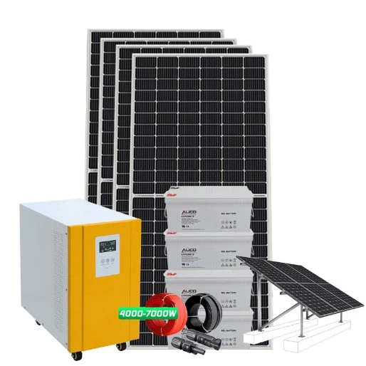 10kw toda a grade de desligamento completo do sistema de geração de energia solar preço de fábrica de produtos de Sistema de Energia da Luz Solar