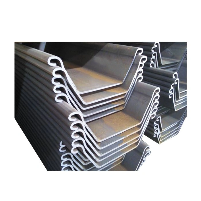 Steel Sheet Pile/Hot Rolled/ U Type/ Z Type Sy390 Cold Bending Sheet Pile Nsp-Ivw/ JIS5528/ Astma328/ En10248/JIS5523/ Cold Drawn Sheet Pile and Couplers