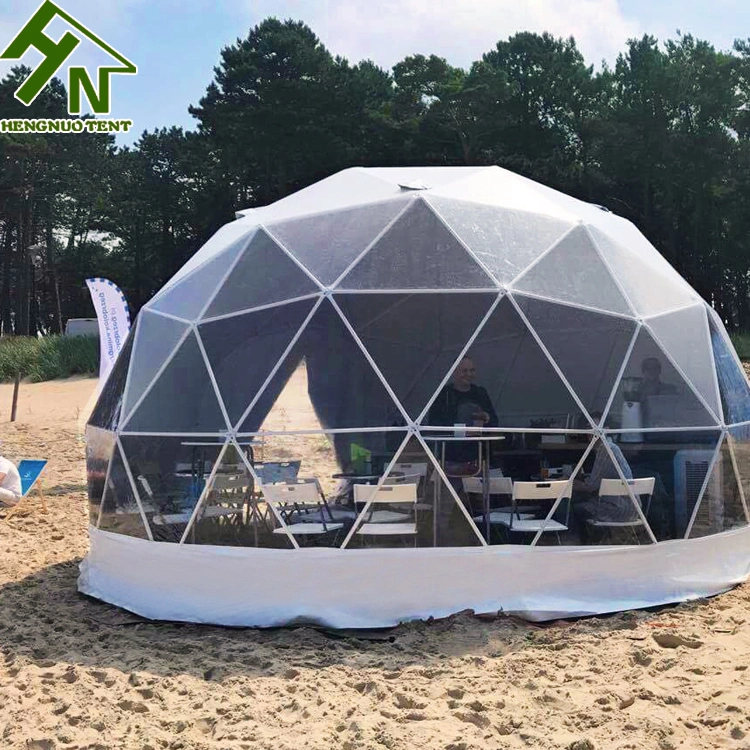 Waterproof PVC Galvanized Steel Frame Tent for Beach Activities