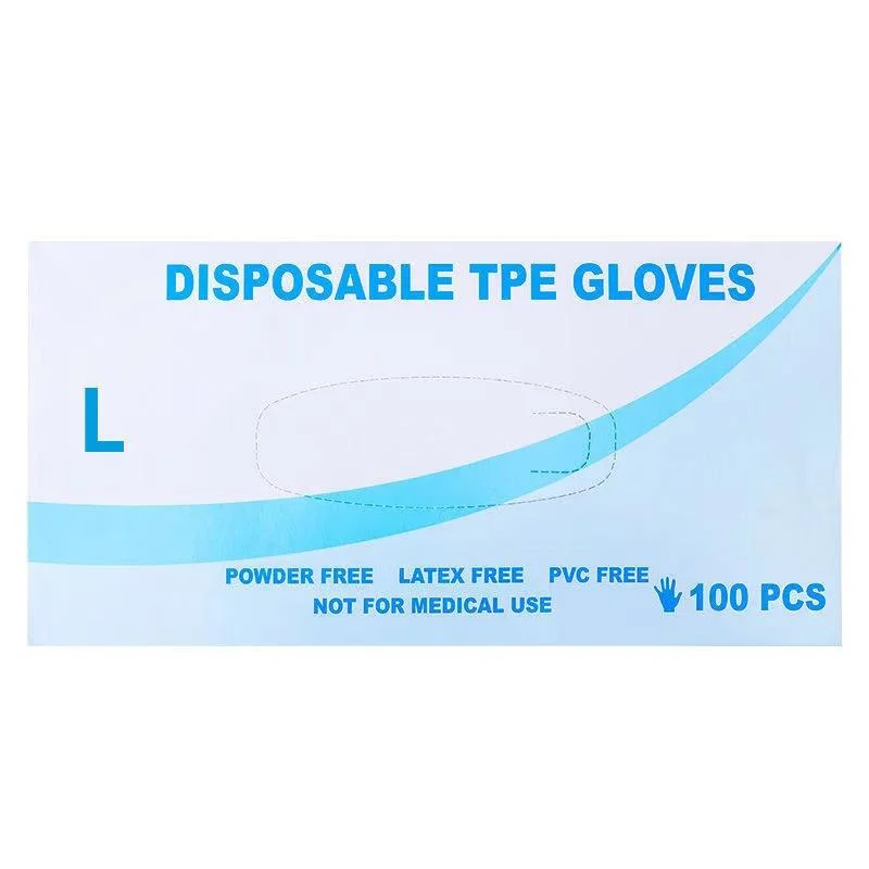 Disposable Polyethylene Glove Medical Food Grade Plastics PE Gloves