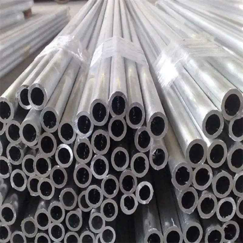 6061 6063 7075 Anodized Aluminum Decorative Square Round Oval Tube 1050 1060 3003 Extrusion Rectangle Aluminium Pipe Profile