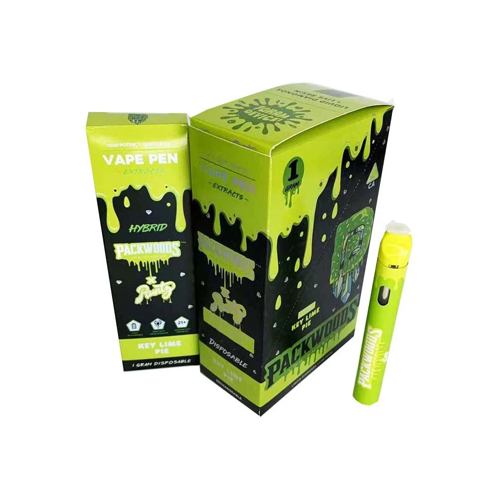 Packwoods X Runty Vape 280mAh desechables pluma recargable 1.0ml vaporizador vainas vacías de la bobina de cerámica de carros de cartuchos