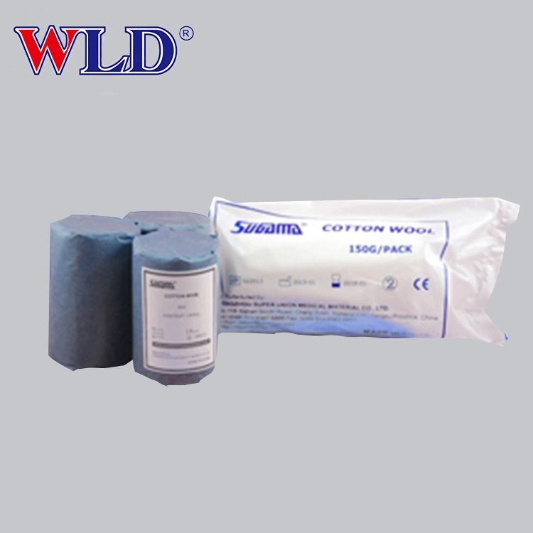 Medical Surgical Dressing 100% Cotton Absorbent Cotton Woll Roll