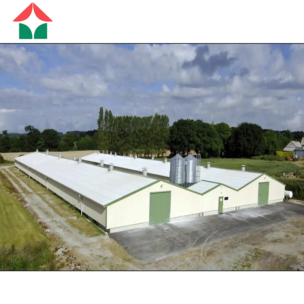 Steel Structure Prefabricated Metal Industrial Chicken Poultry Farm House