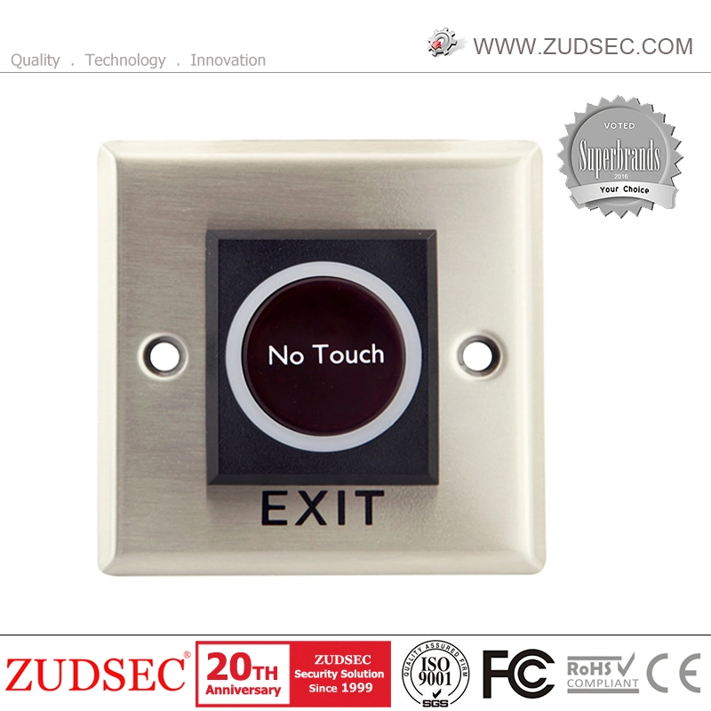 Infrared Sensor No Touch Door Exit Button for Access Control