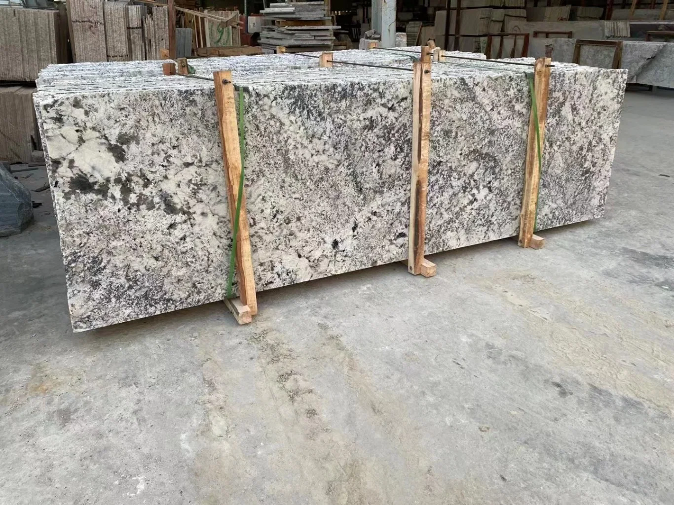 Good Price Snow Fox Granito Tile Stone for Building Countertop/Wall/Stair Granite