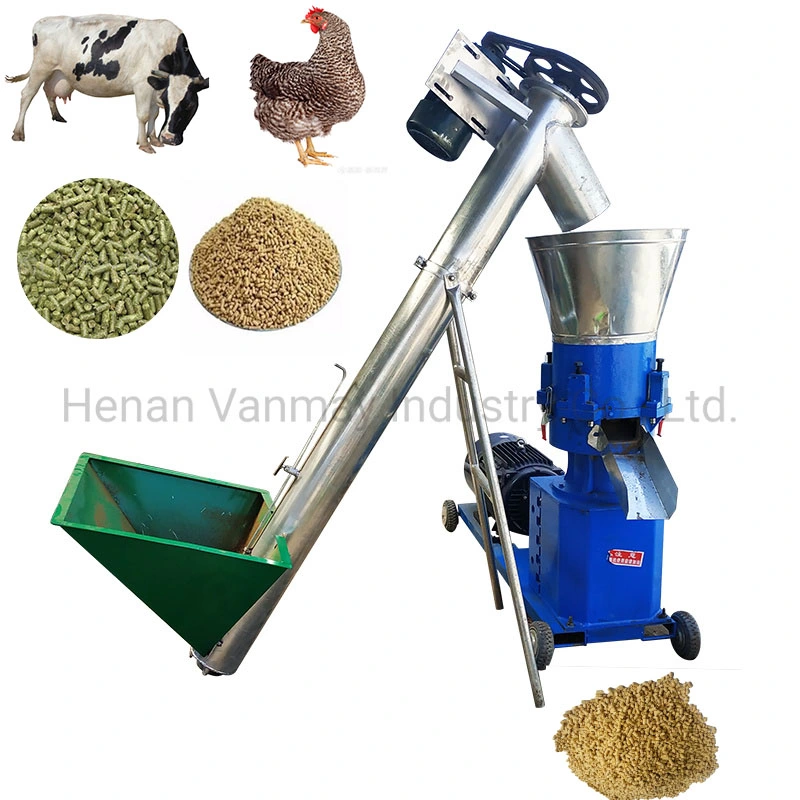 Maquinaria para granjas avícolas, molino de alimentación, extrusora de pellets para animales.