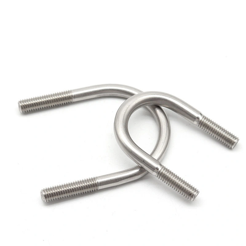OEM DIN3570 SS304/316 Stainless Steel U Bolt for Industry Construction