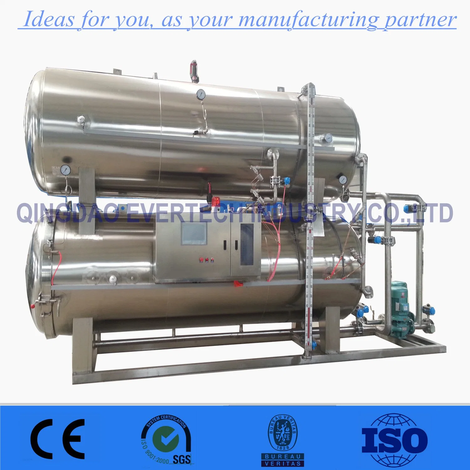 Automatic Full Water Retort/Autoclave/Sterilizer for Food Sterilizing