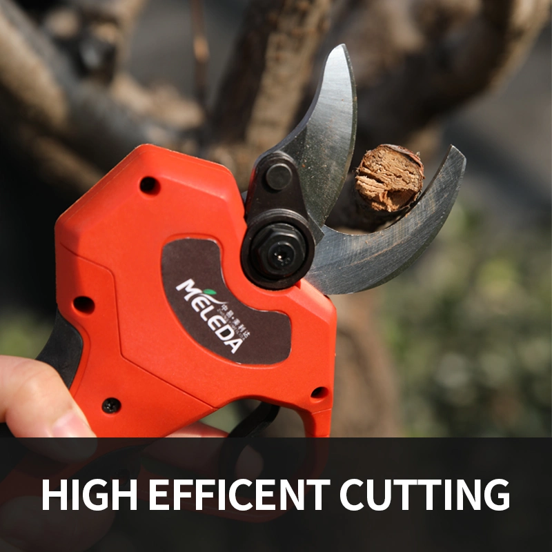 40mm Professional Electric Pruning Shear Battery Power Tree Progressive Garden Pruner