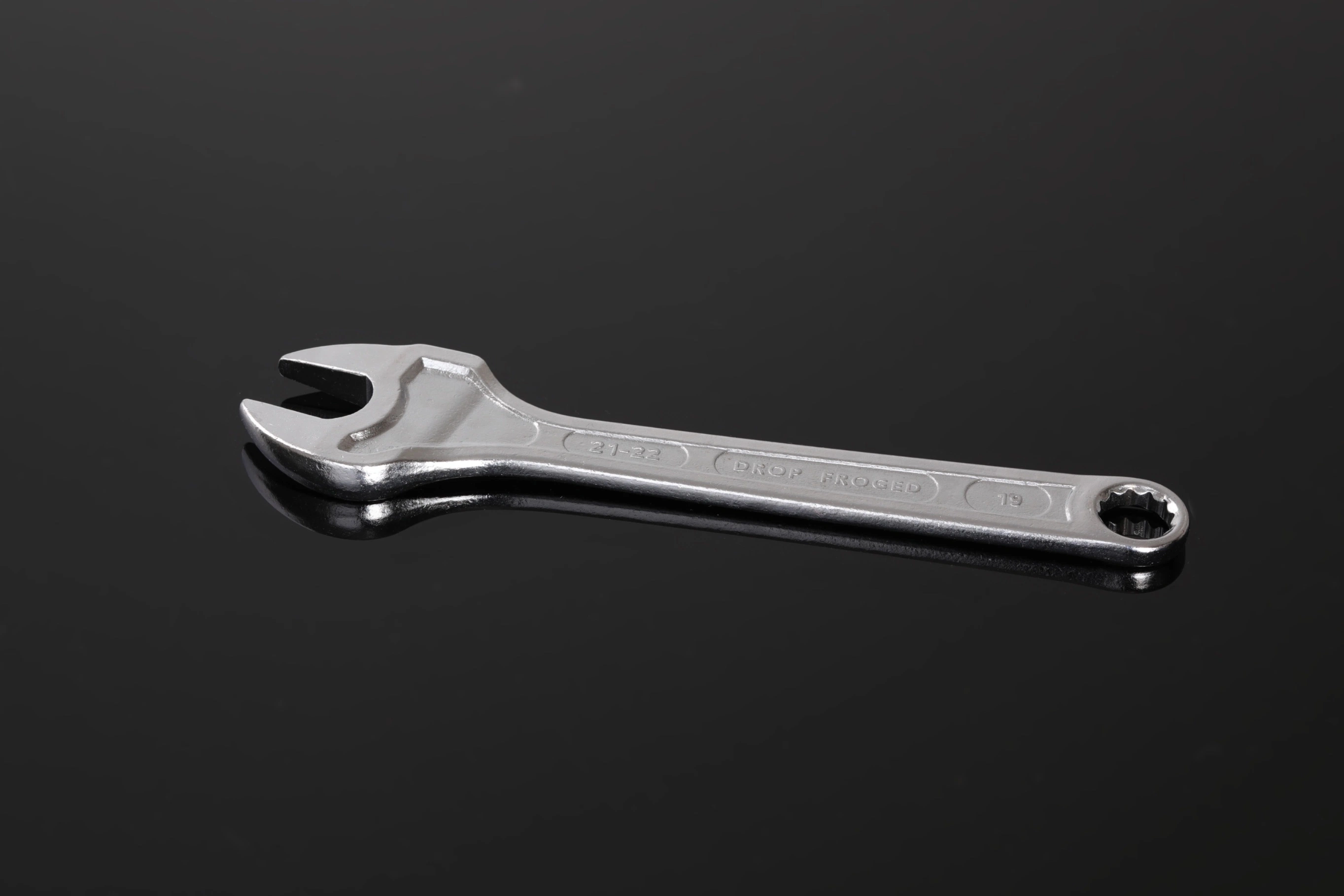 Drop-Forged Fast-Use Wrench/Spanner for Construction 19-21-22mm 3-Sizes Combination Wrench