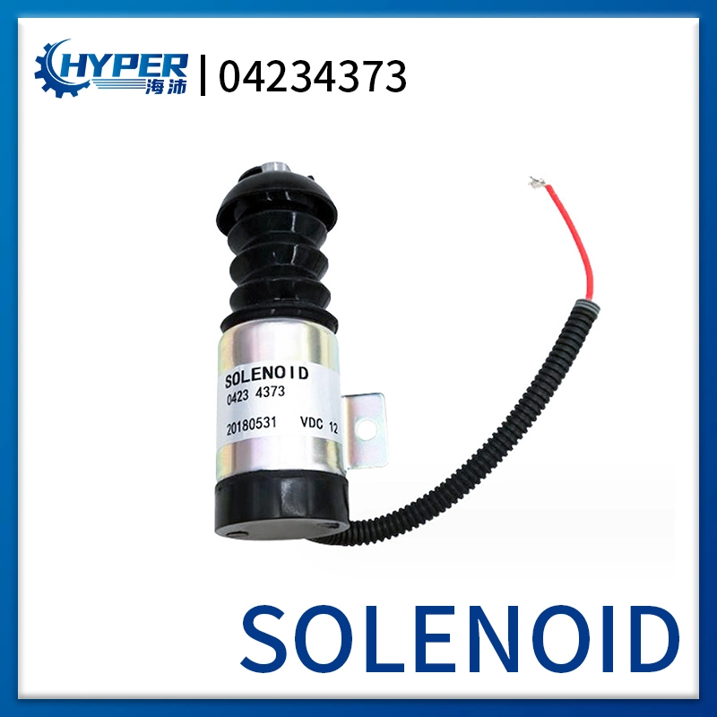 Dispositivo de cierre solenoide Motor diesel refrigerado por aire piezas de repuesto 0423 4303 04234303 0423 4373 04234373 para Deutz F3l914 Bf3l914