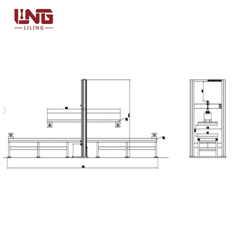 5 Tons Microcomputer Controlled Autoclaved Concrete Slab Bending Testing Machine