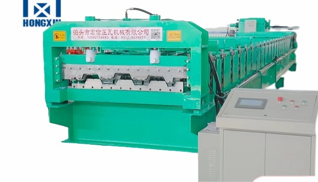 Full Automatic Customaizable Floor Deck Tile Sheet Roll Forming Machine Hot Sale Floorboard Making Machinery