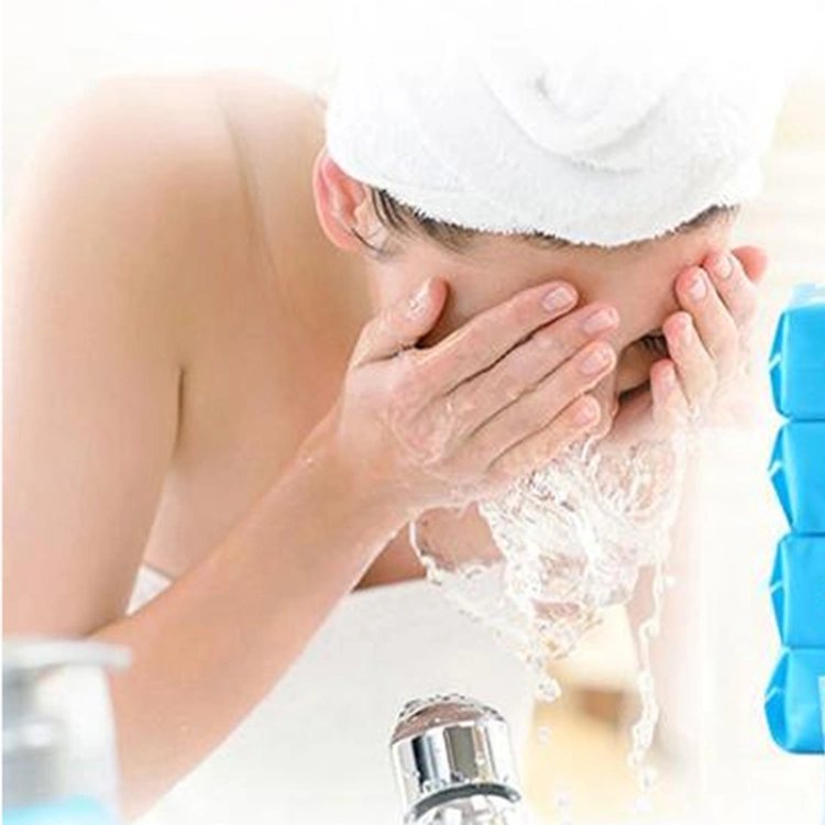 Disposable Non Woven Fabric Portable Facial Cleansing Tissue