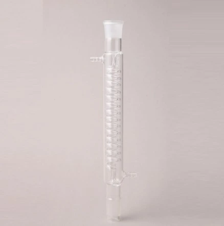 Borosilicate 3.3 Glass Condenser for Spiral Heat Exchanger