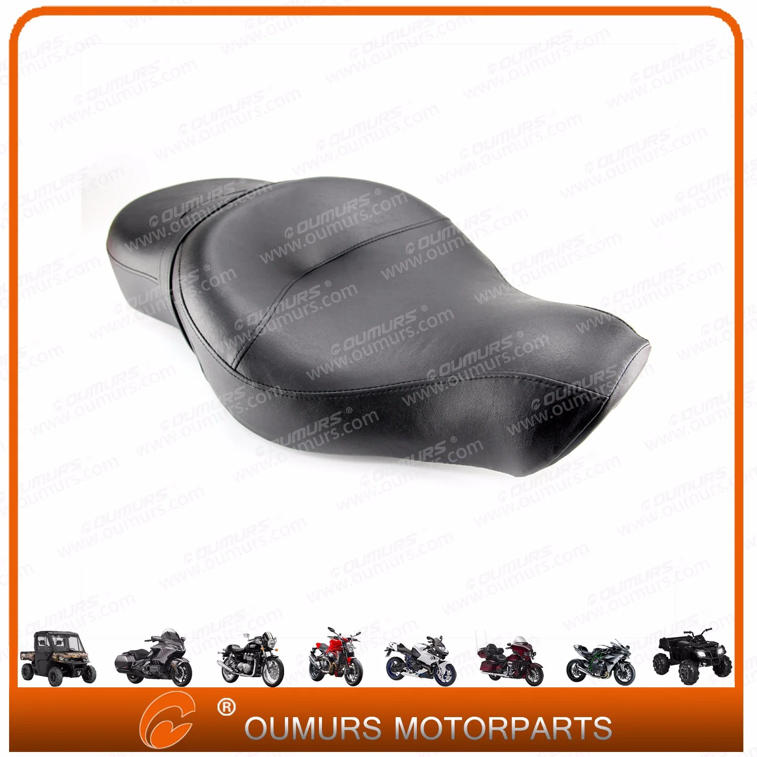 Motorcycle Accessory Rear Pssenger Seat for Harley Davidson