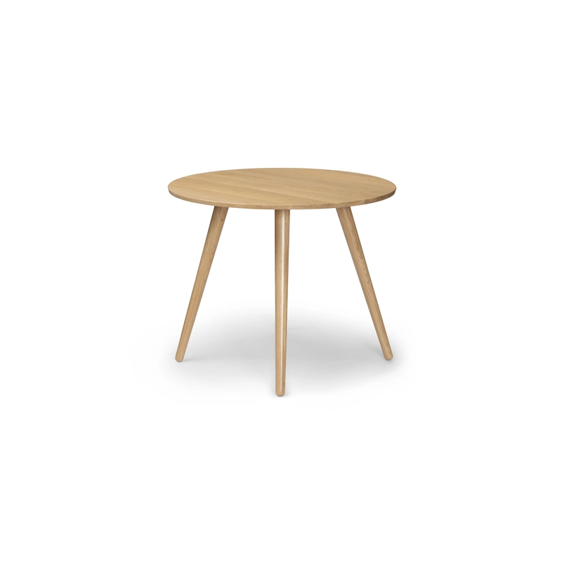 6 asientos Round Wood Top mesa comedor minimalista