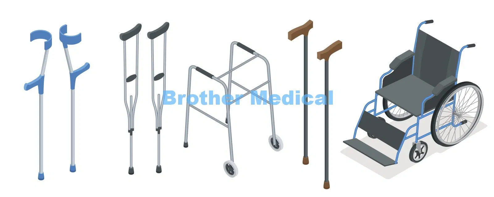 Rehabilitation Ausrüstung Elektronische Großhandel/Lieferant Gehstock Medizinische Krücke Gehhilfe Rollator Sport Outdoor Blind Walking Stick mit Sitz