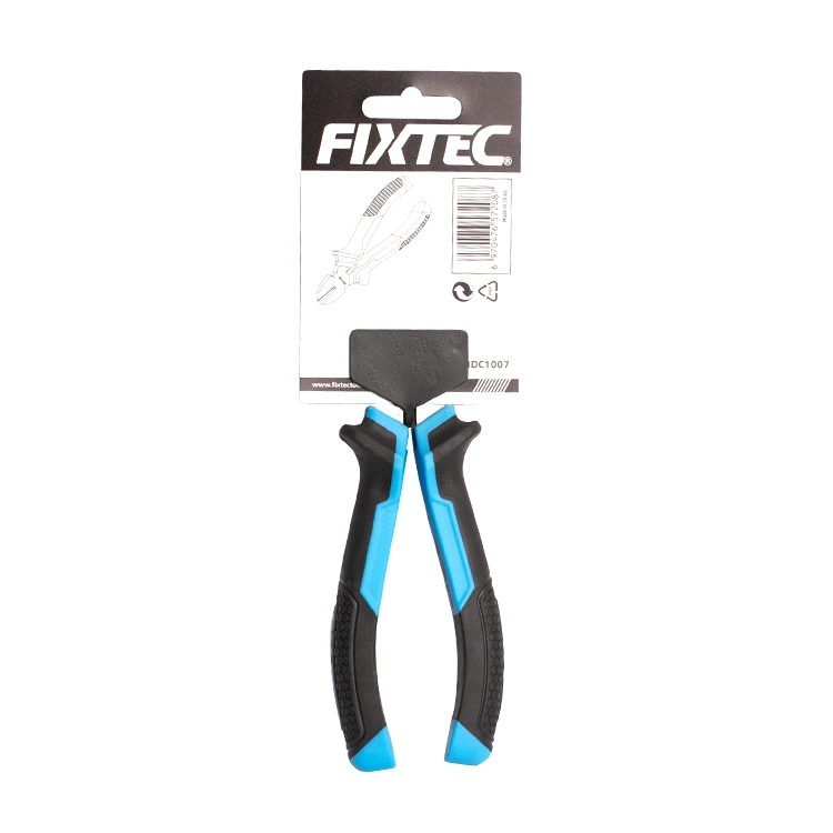 Alicate de corte Fixtec 6" 7" de diagonal Pinzas de corte universal multifuncional