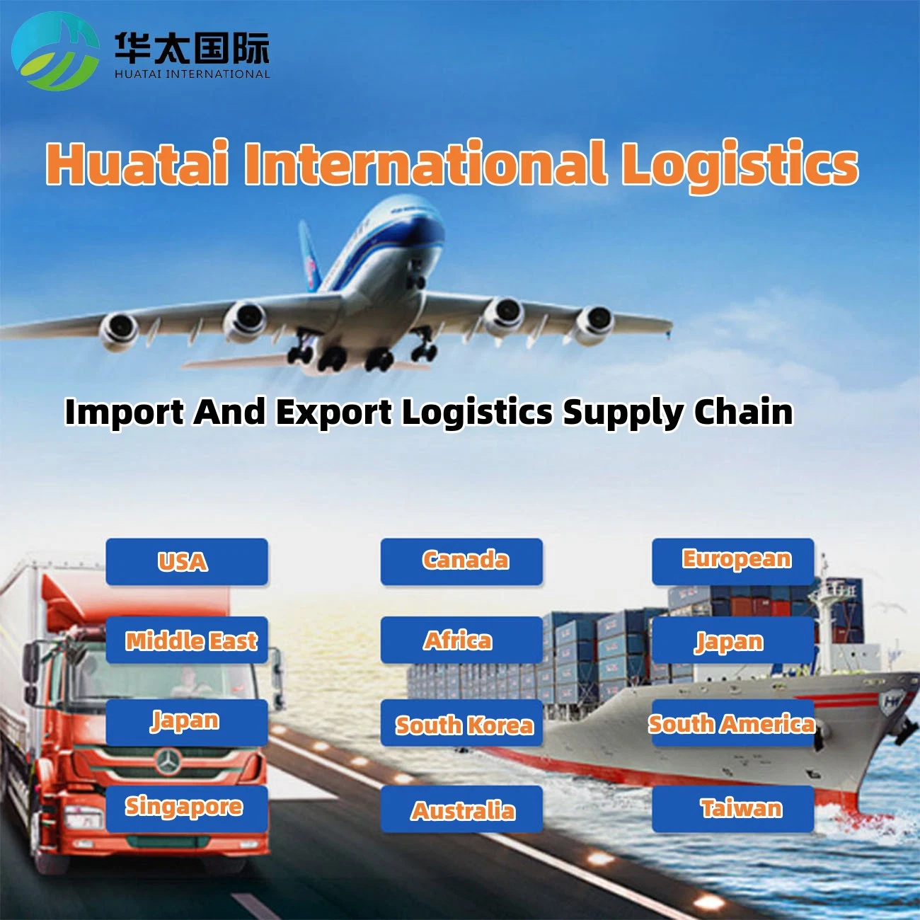 Internationale Logistik Luftfracht Service von China in die USA