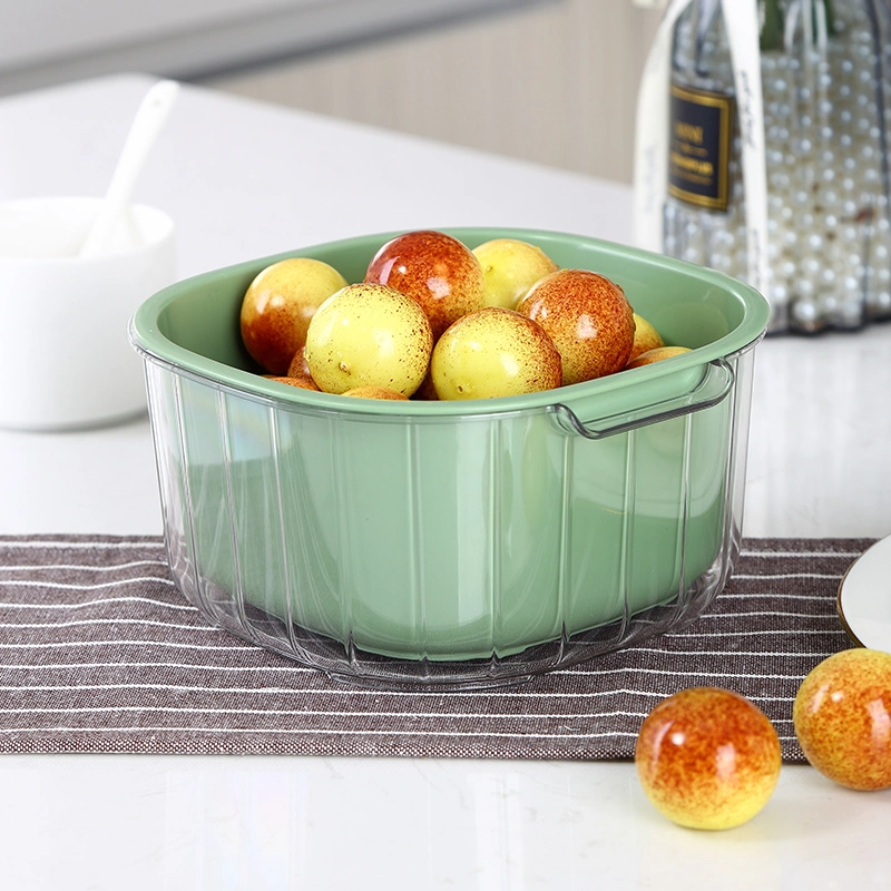 Pet Food Washing Bowl Wash Easy Hard Plastic Kitchen Storage Baskets Sink Drain Basket for Vegetables