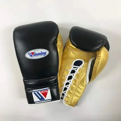 Custom Design Winning Boxing Gloves Real Leather Training Professional Boxing Gloves Genuine Leather Boxing Gloves