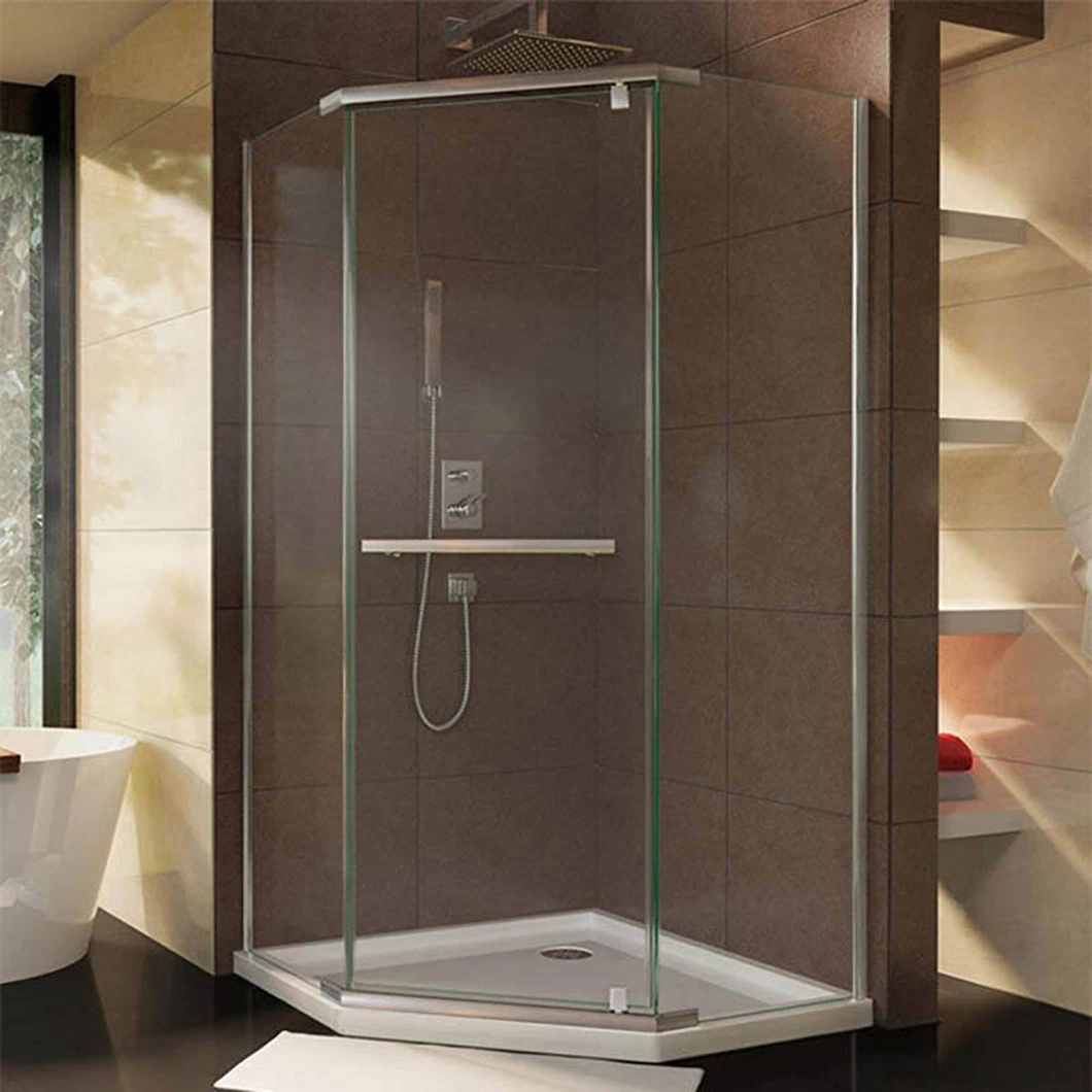 Qian Yan All-in-One Bathroom Cubicle Shower China 900mm X 900mm Luxurious Square Shower Enclosures OEM Custom Luxury Showers Room with Jets