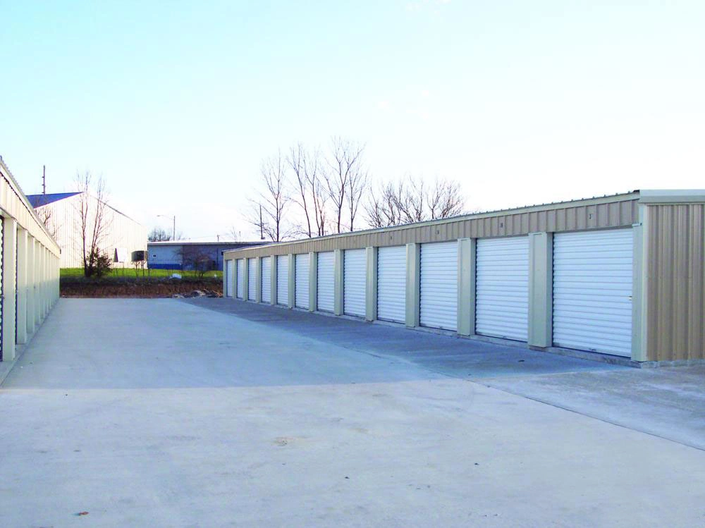 Prefabricated Light Steel Structure Factory Metal Self Independence Storage Units