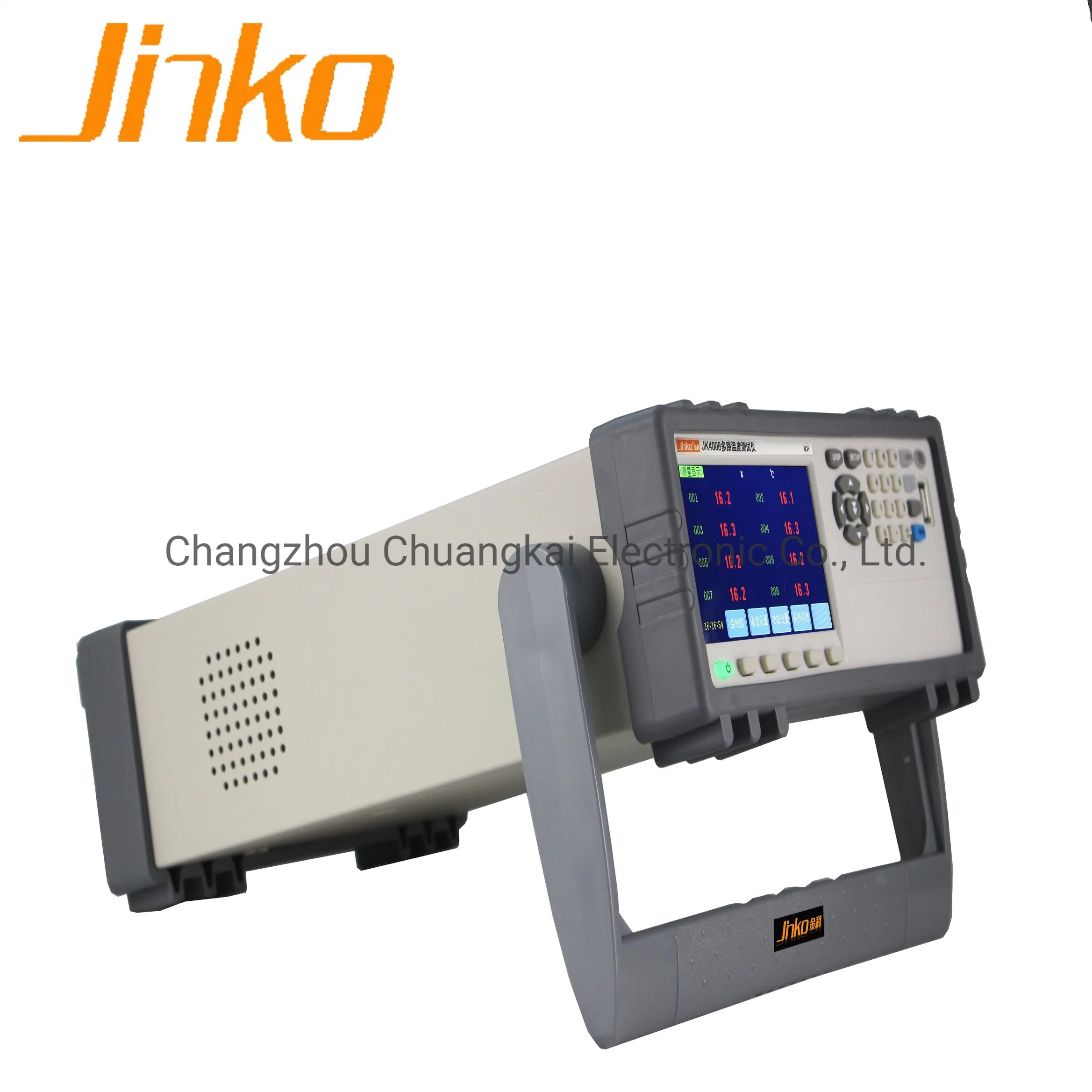 Jk4008 Multichannel Temperature Meter Temperature Data Recorder Display 8 Channels