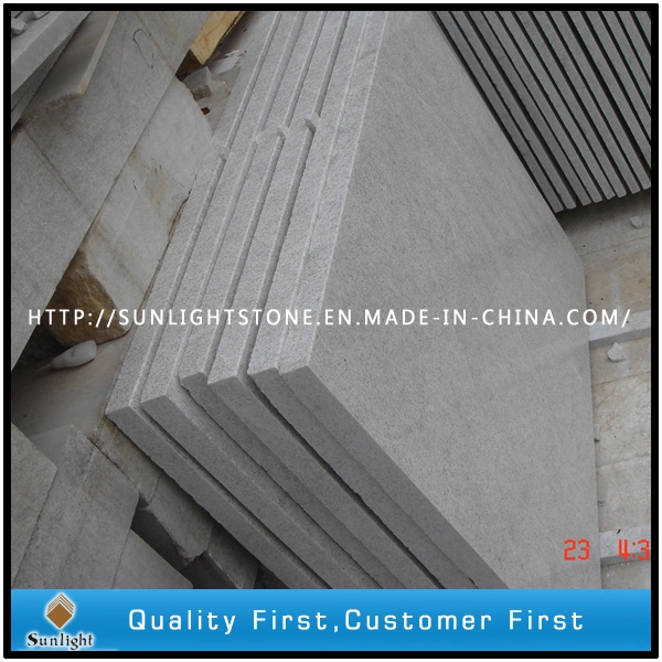 Cheap Chinese Pearl White Granite Stone Floor Tiles for Kitchen