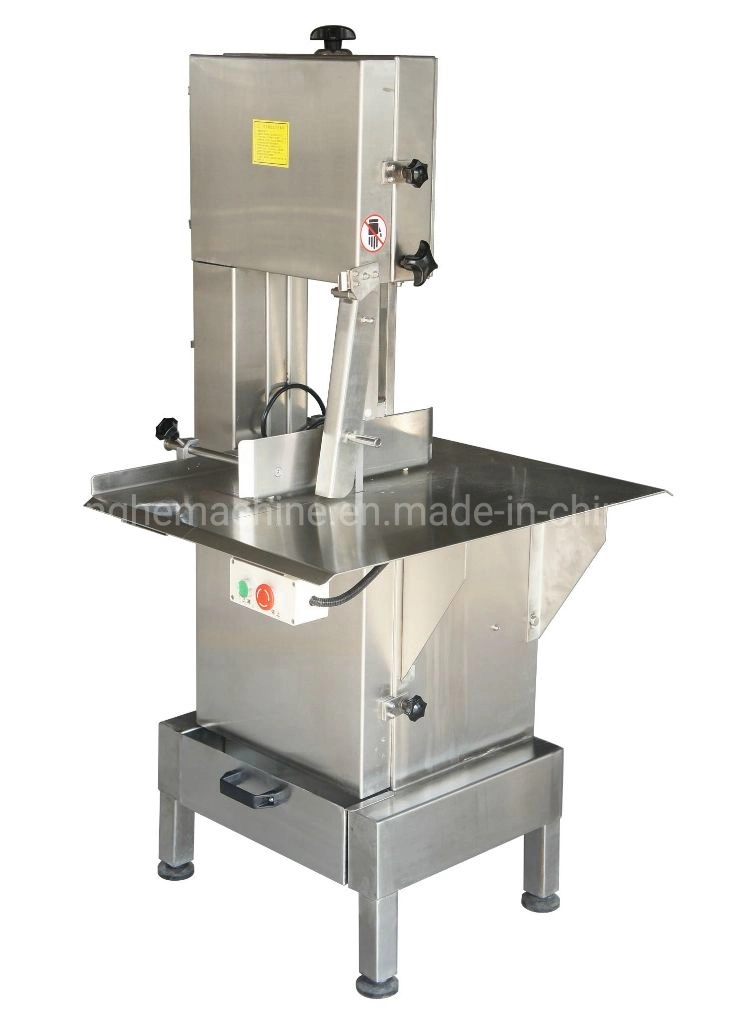 Pork Chicken Steak Meat Saw Cut and Hand Manual Electronic Cutter Price Strong Electric Bone Cutting Machine