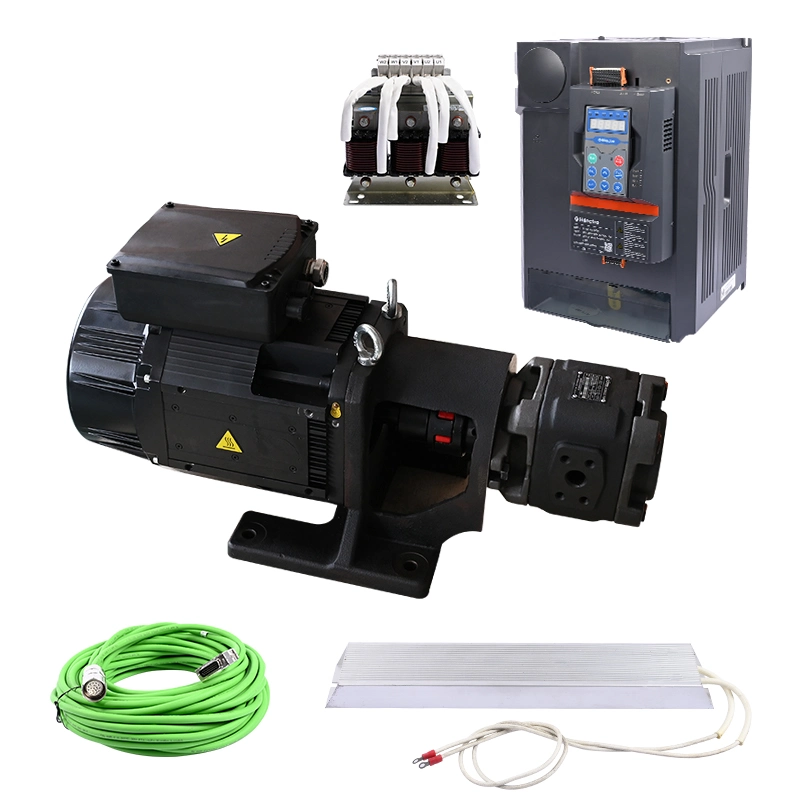 High Power AC Servo Motor with Brake and Encoder for Industrial Sewing Machine/Textile/ CNC Punch Press/ Elevator/ Robot/ Loom/ Package Machine/ Electric Clamp