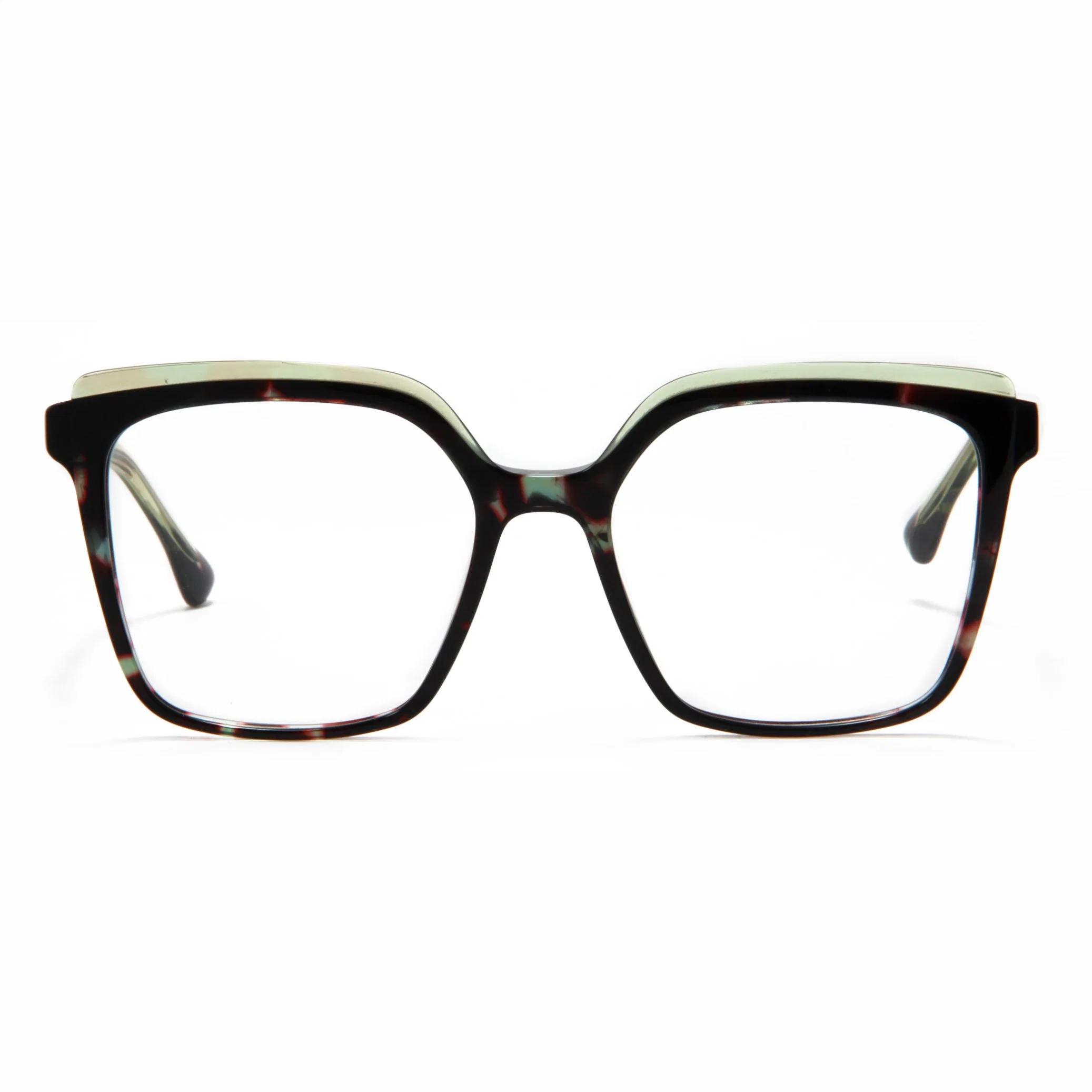 Customize Oversized Square Shape Spectacles High quality/High cost performance  Eyeglasses Acetate Optical Frame