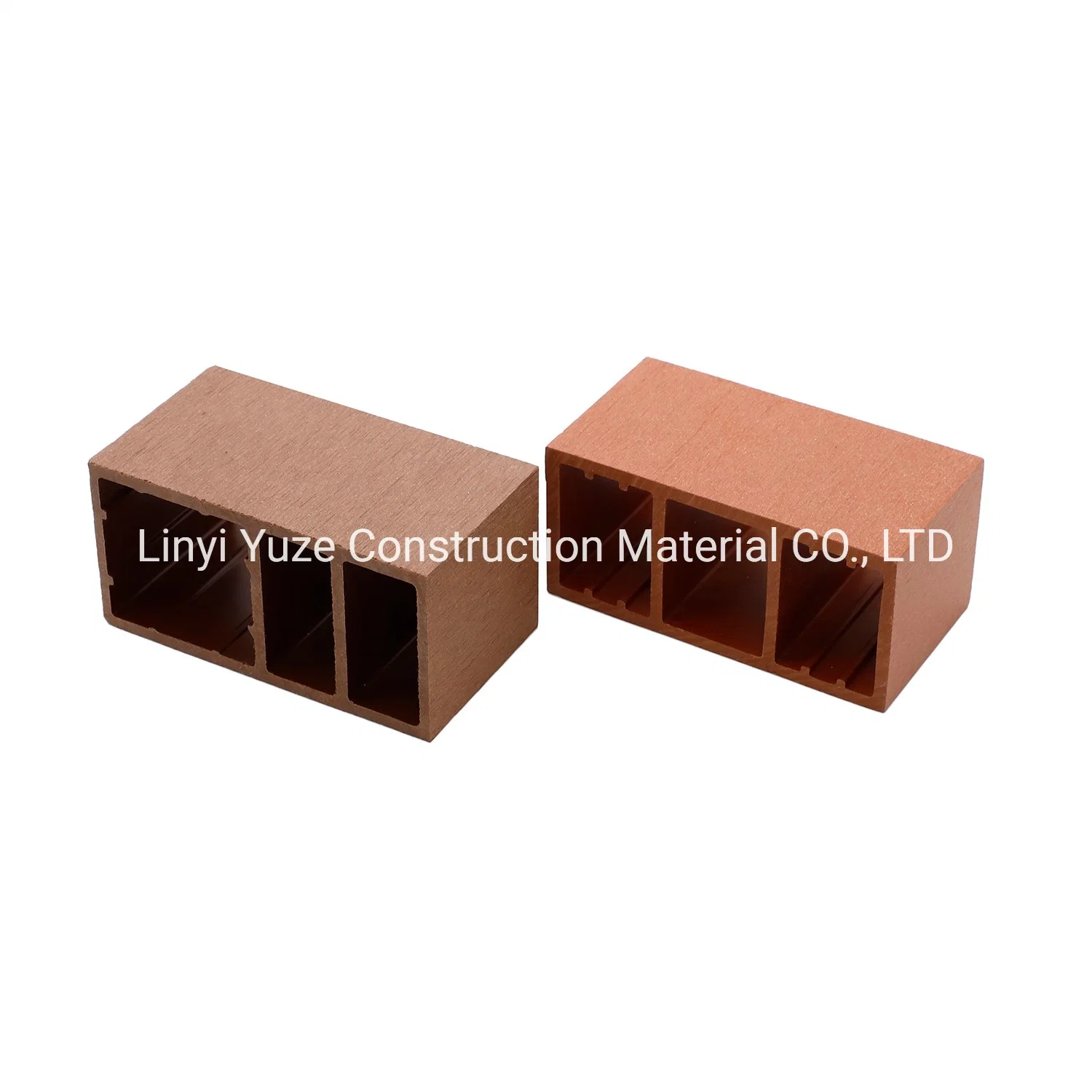 Highly Cost Effective Composite Square Hollow Column Boards Outdoor WPC Timber Tube