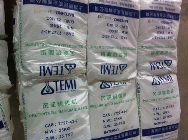 White Inorganic Pigment Precipitated Barium Sulfate A10 for Plastic