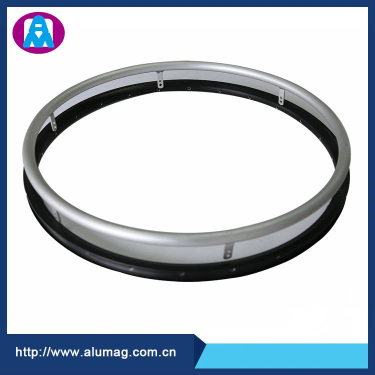 Aluminum Alloy Extrusion Bending Parts for Manual Wheelchair Rims, Handrim Accessories