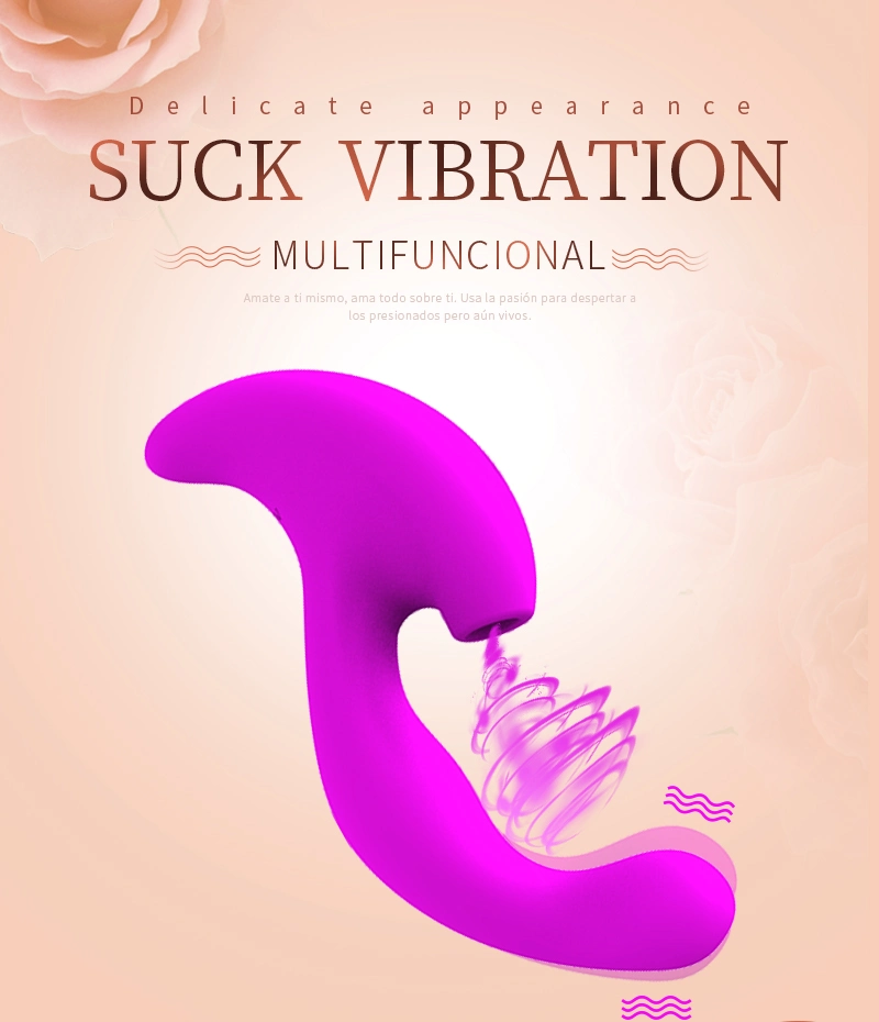 Le vagin de sucer Vibreur 10 en vitesse de la langue des relations sexuelles orales vibrant Aspiration Wand Clitoris stimulateur sex toy pour la femme Et-Sgv-011